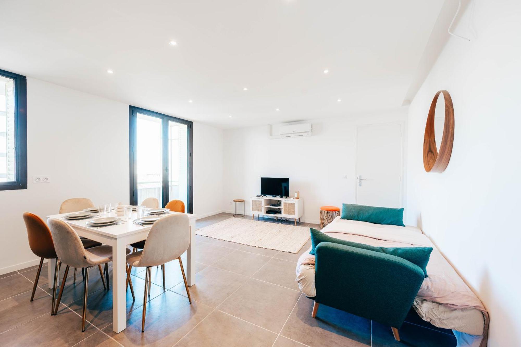 Velodrome 6 Couchages Avec Clim Apartment Marseille Luaran gambar